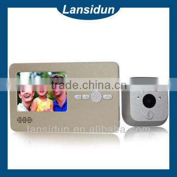 diy video peephole door camera with lcd screen