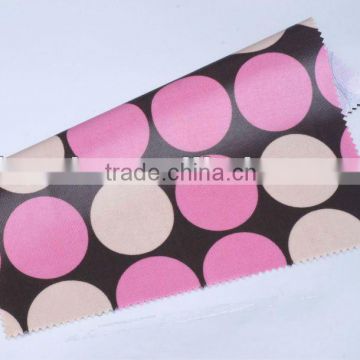cotton printed with pvc coating fabric