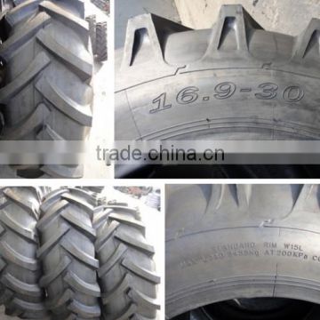 Good Quality agricultural tire 16.9-30 R1 pattern