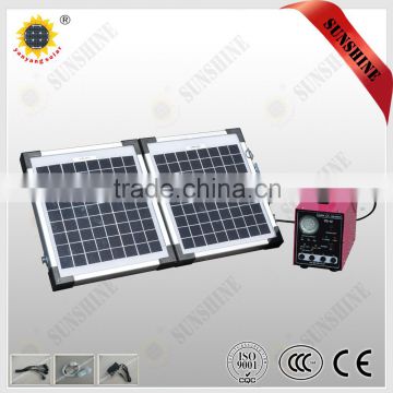 Low-price portable solar power system for home use