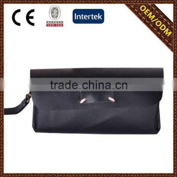 Good quality black women branded leather wallets with low price