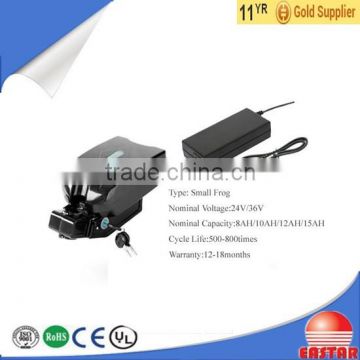 LiFePO4 battery 36 volt lithium ion battery for electric bicycle