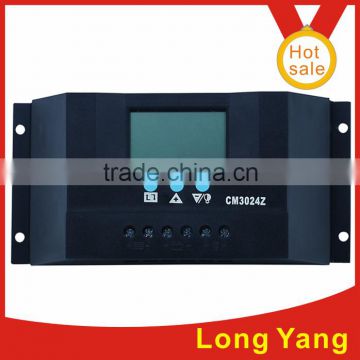 LCD display 20A/30A/50A PWM solar charge controller/off-grid system solar regulator