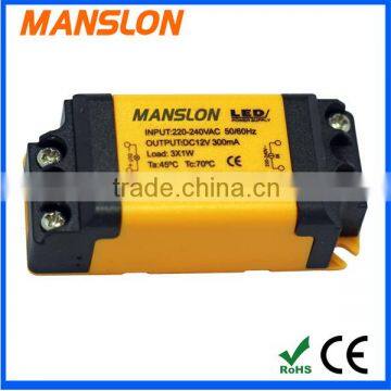 power supplier customized 12v switching power supply 300ma