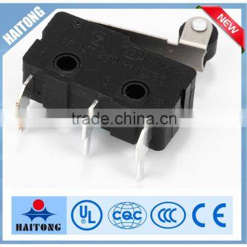 3pin bent pin middle micro switch with screw for electrical appliance