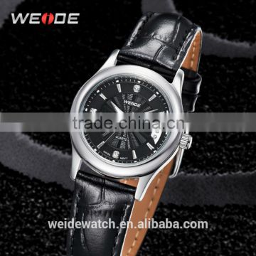WEIDE New 2014 Fashion Genuine Leather Strap Watches Women Dress Watches fashion silicone watches ladies women