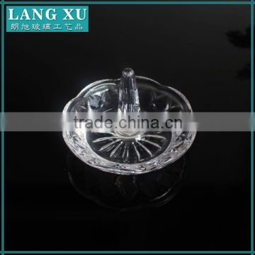 high quality clear flower shape finger ring holder wholesale