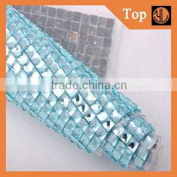 Top quality newly design rhinestone mesh trimming for decoration