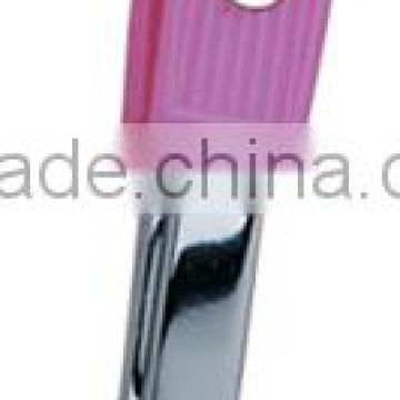 Slanted blade carbon steel nail clipper