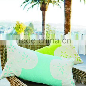 Vietnamese embroidery cushion/pillow high quality 100% cotton