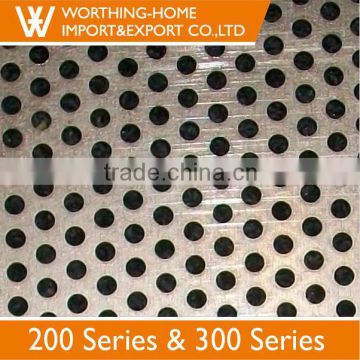 Aisi 304 Stainless Steel Sheet Of Lowes Perforated Sheet Metal