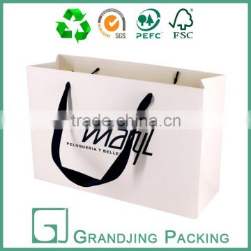 New style decorate Christmas gift shopping paper bag