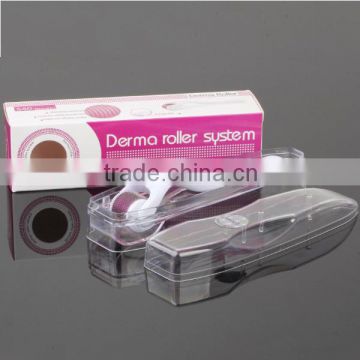 LINGMEI factory direct sale 540 pins micro-needling meso needles roller, derma lifting system face massager roller