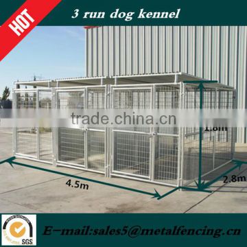 Hot sell metal tube dog play pen with roof