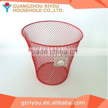 Custom made Creative Round eco friendly hotel luxury waste basket