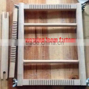 Wooden weaving loom toy China factory