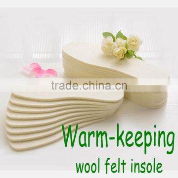 australia fine wool warm keep nonwoven insole