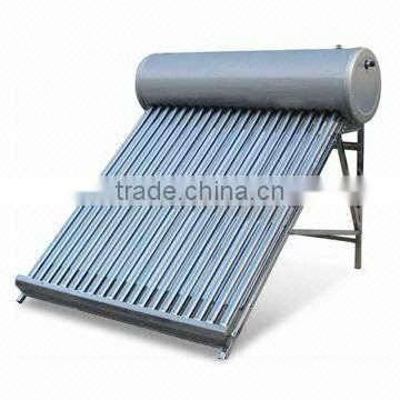 Non-press solar water heater with electric heater ,rod,controller SR500