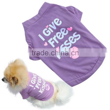 clothes of pet dog wholesale