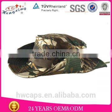 Fisherman camo unisex marijuana bucket hat