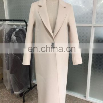 Fashion Design Ladies Slim Wool Long Coat Winter Women Coat Wool Coat