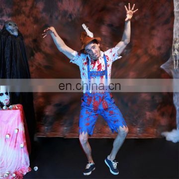 Carnival Party Sexy Men Cosplay Horror Blood Zombie Men Halloween Costume