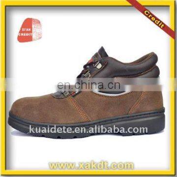 Industrial Suede Leather Safety Shoes with CE for HK market
