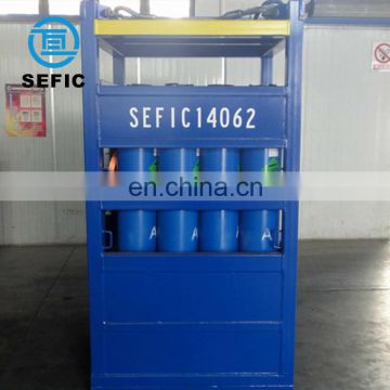 Industrial Oxygen Cylinder Rack with DNV and TPED Certificate