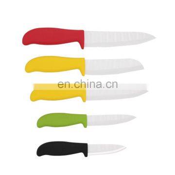 Numerous in variety plastic handle ceramic vegetable knives