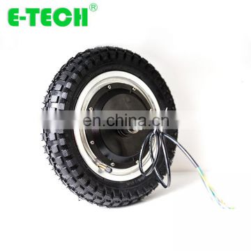 E-tech High quality 12 inch 24v 36v 48v electric bicycle wheel scooter hub motor