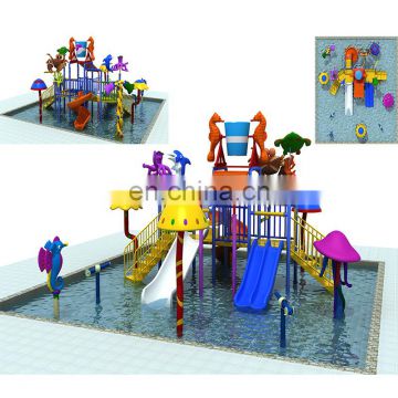Hot sale kids water play equipment,large plastic water slide for sale