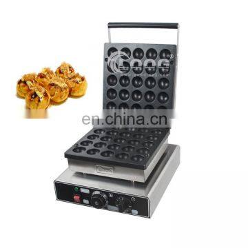 Factory Wholesale Electric 220V Ball Shaped Waffle Maker Commercial Waffle Ball Maker with 25 Holes