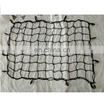 Car Roof Top Rack Mesh Barrier Cover Luggage Carrier Cargo Basket Net With Hooks