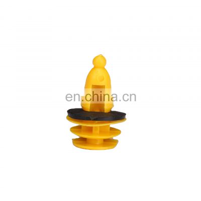 JZ Yellow Universal auto plastic fastener door trim clip fastener nylon clip for sale