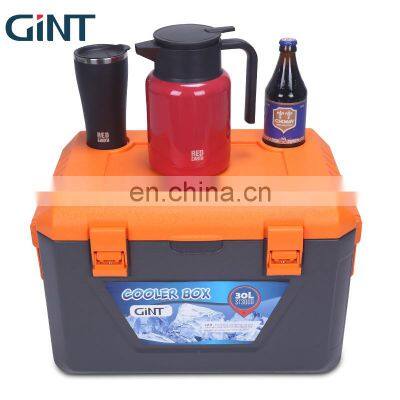 GINT 30L Portable Factory Direct Supply Wine Cans Plastic Outdoor Cooler Box