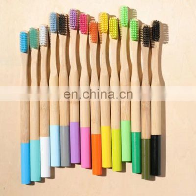 Sustainable Premium Quality Recyclable Reusable Customized Soft Bristles Wholesale Bamboo Manual Eco Toothbrush
