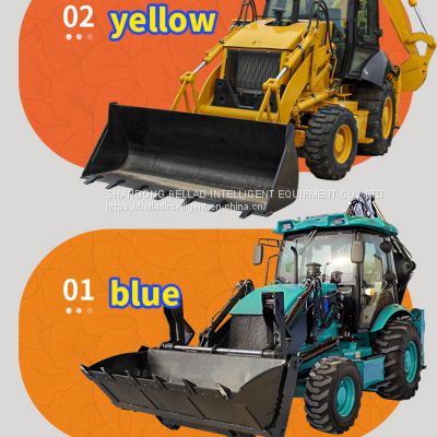 Chinese Famous Brand Mini Backhoe Loader with  Loader Bucket