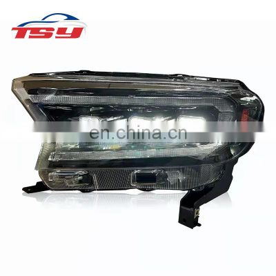 New Items auto parts head lamp modified 3lens head light for Ranger T7/T8 2015-2020