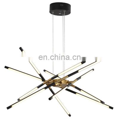 Modern LED Ceiling Light Dimmable with Remote Control Living Room Pendant Light Indoor Bedroom Decoration Chandelier