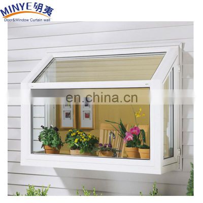 China new product bay design PVC garden windows