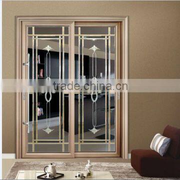 chinese tempered glass sliding door for kitchen