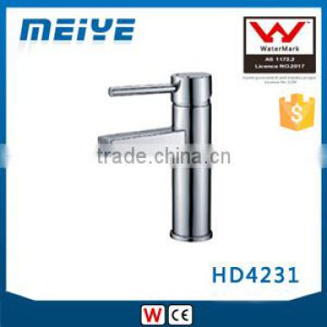 HD4231 35mm Watermark Australian Standards WELS Quality Round Single Hole Bathroom Kitchen Basin Flick Mixer Tap Faucet