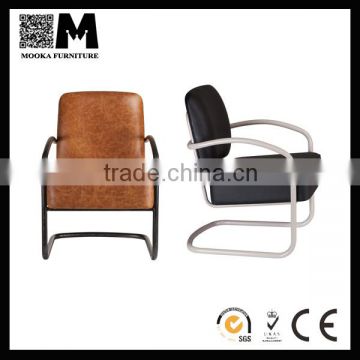 Modern design armrest steel frame office chair