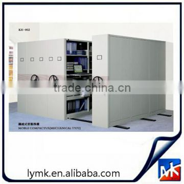 Metal Mobile Mass Cabinets / High Density Metal Mobile Filing Cabinet