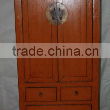 Chinese antique bedroom printing furniture/old cabinet/cheap chest