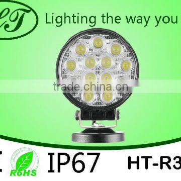 39W LED working light,powerful round type for offroad car boat turcks 4x4 JEEP