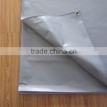 10mx20m crop fumigation tarps cover with welding hem and pp rope inside heavry duty pvc tarpaulin for agricultural usage