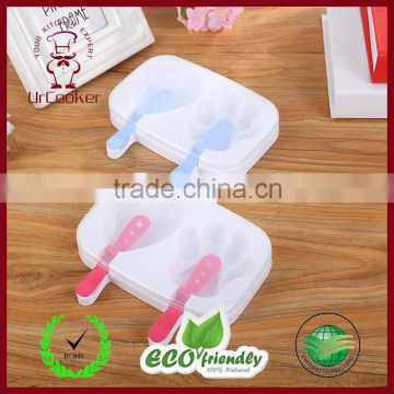 Easy to wash FDA and FLGB standard white high quality plastic PP Ice Cream Marker