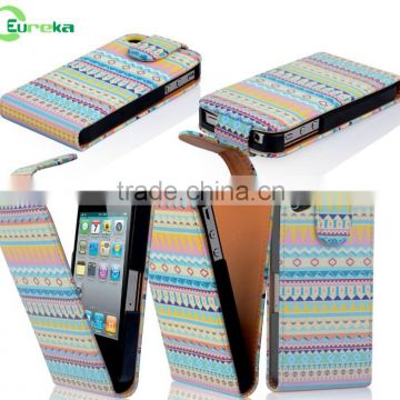 China supplier Eureka beautiful DIY printed celular leather cover for IPhone 5,5s,5g