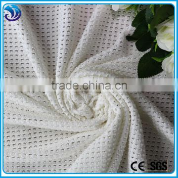 polyester cotton knit tricot fabric for sweater